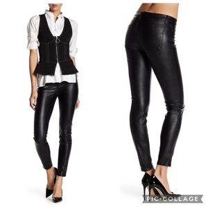 Blank NYC Faux Leather Jeggings in Eight Ball- Size 31 NWT
